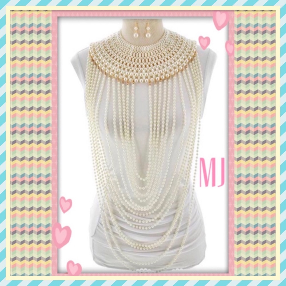 πHPππ₯°πNew Pearl Setπ - Picture 1 of 1